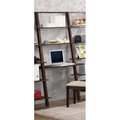 4D Concepts 4D Concepts 89848 Arlington Wall Shelf with Desk - Dark Cappuccino 89848